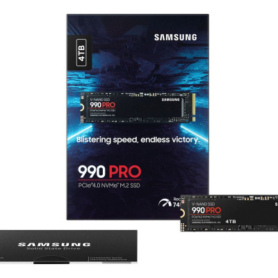 4TB Samsung M.2 PCI-E NVMe Gen4 990 PRO Basic