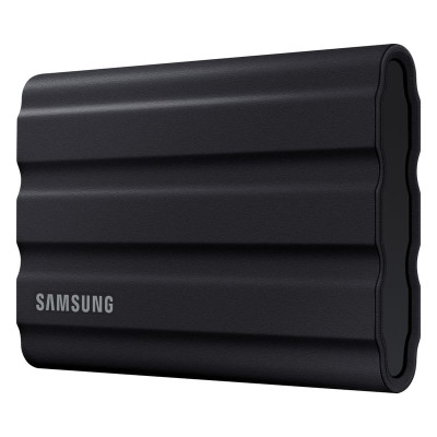 1TB Samsung Portable T7 Shield USB3.2 Black External Kit
