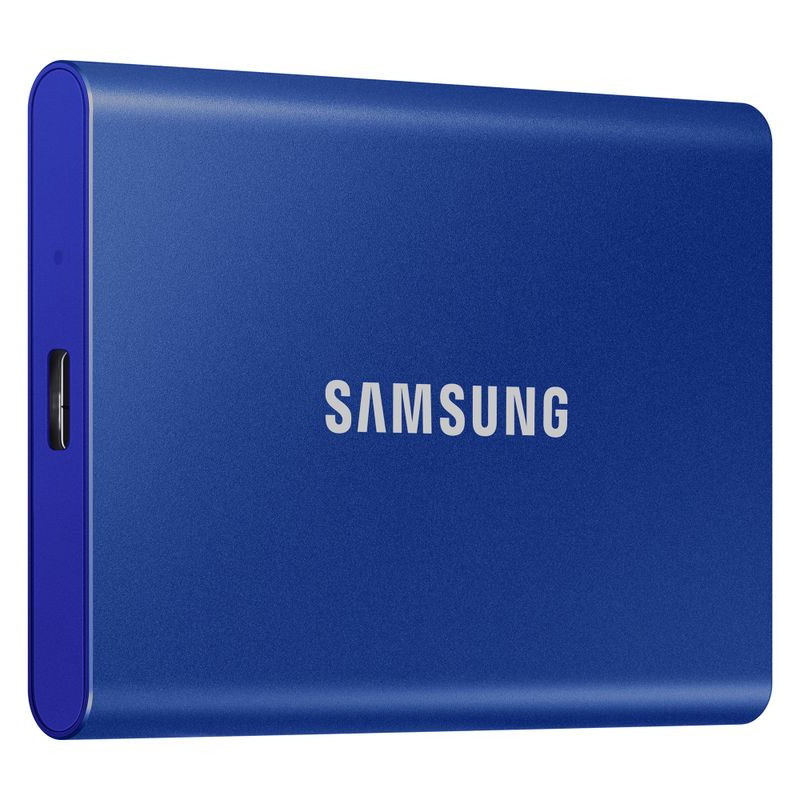 2TB Samsung Portable T7 USB3.2 Gen.2 Indigo Blue