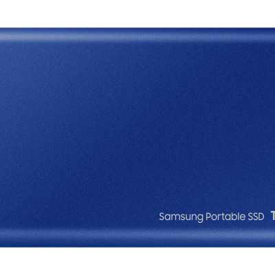 2TB Samsung Portable T7 USB3.2 Gen.2 Indigo Blue