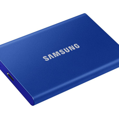2TB Samsung Portable T7 USB3.2 Gen.2 Indigo Blue