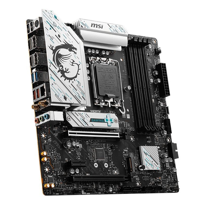 MSI MAG B760M Gaming Plus Wifi (B760,S1700,mATX,DDR5)