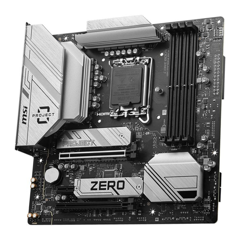 MSI B760M PROJECT ZERO (B760,S1700,mATX,DDR5)