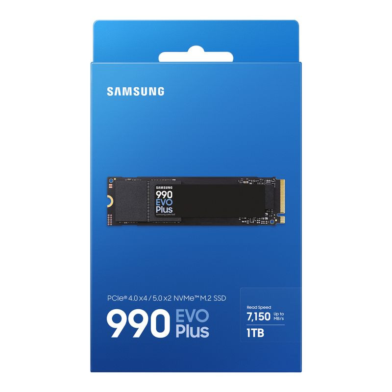 1TB Samsung M.2 PCI-E NVMe Gen4 990 EVO Plus