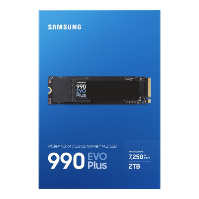 2TB Samsung M.2 PCI-E NVMe Gen4 990 EVO Plus