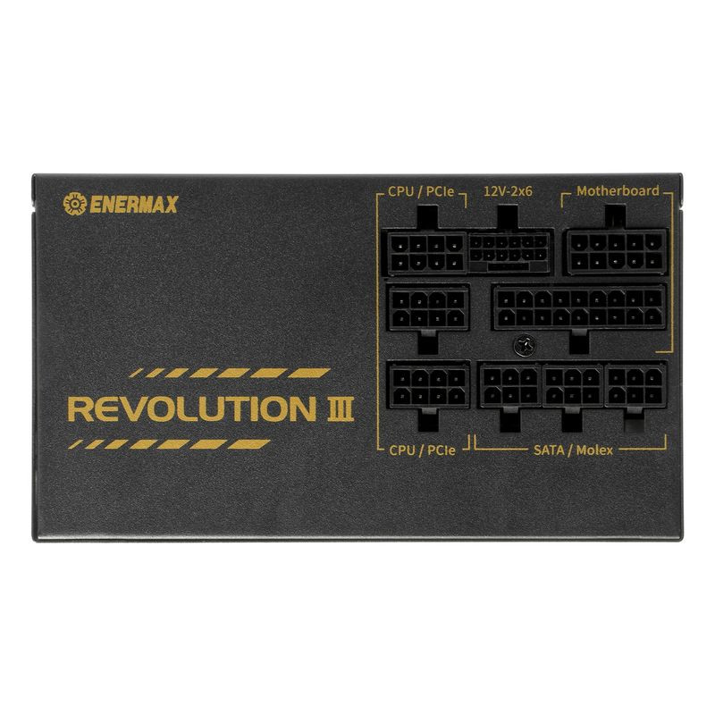 Enermax 750W Revolution3 80+ Gold Black FULLMOD
