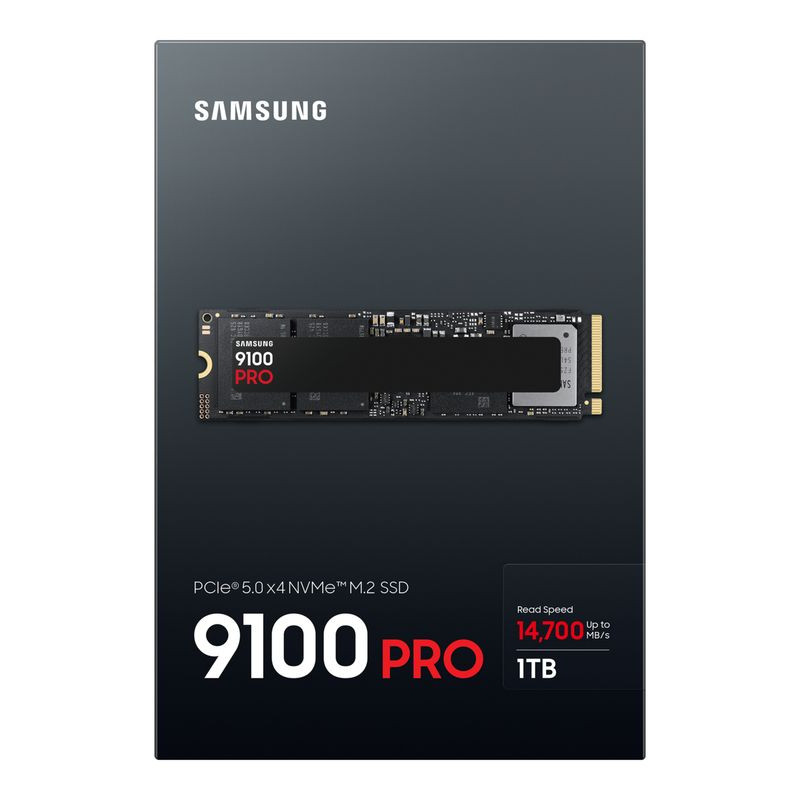 1TB Samsung M.2 PCI-E NVMe Gen5 9100 PRO Basic