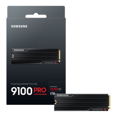 1TB Samsung M.2 PCI-E NVMe Gen5 9100 PRO HS
