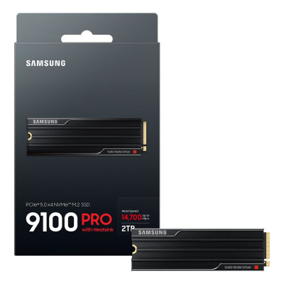 2TB Samsung M.2 PCI-E NVMe Gen5 9100 PRO HS