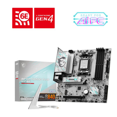 MSI B840M Gaming Plus Wifi6E (B840,AM5,mATX,DDR5)