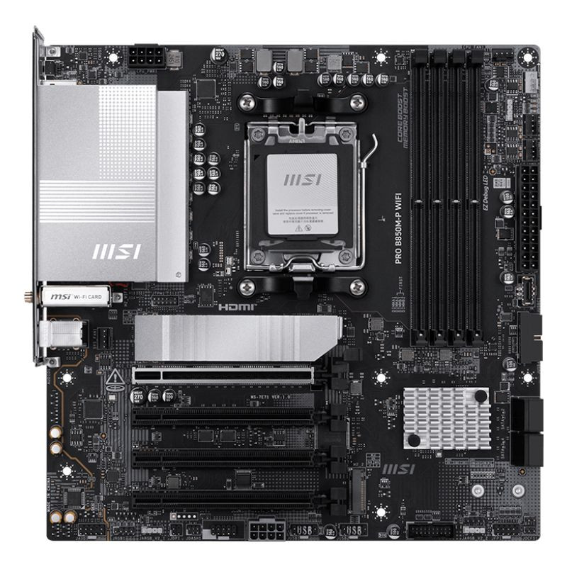 MSI Pro B850M-P Wifi (B850,AM5,mATX,DDR5)