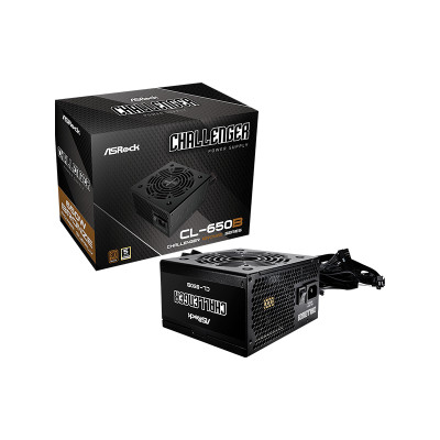 ASRock Challenger Series CL-650B 650W ATX 80+ Bronze black