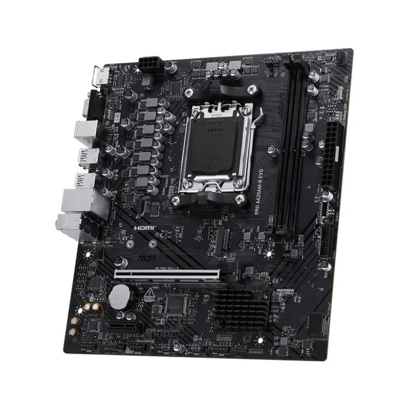 MSI Pro A620AM-B Evo (A620,AM5,mATX,DDR5)