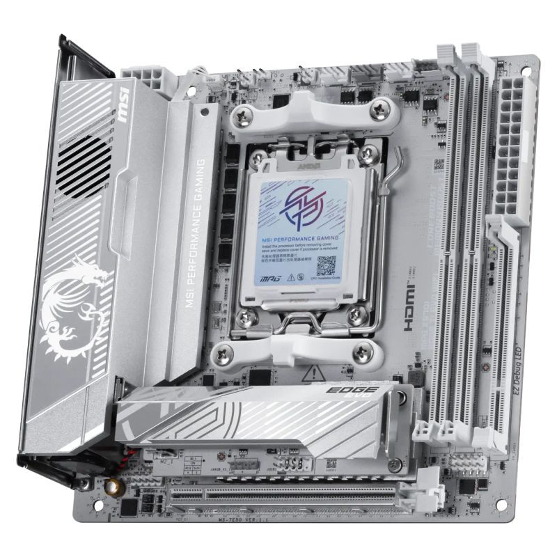 MSI MPG X870I EDGE Ti Evo Wifi (X870,AM5,ATX,DDR5)