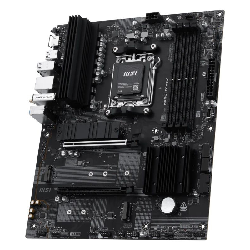 MSI Pro B840-S Evo Wifi6E (B840,AM5,ATX,DDR5)