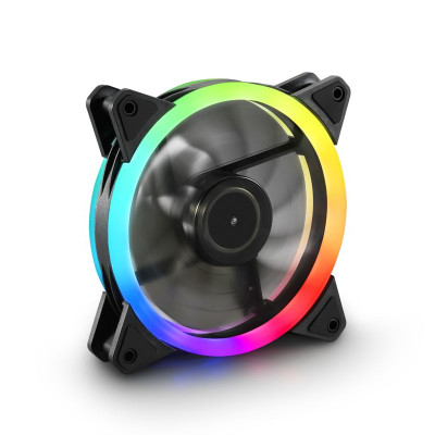 Sharkoon 120x120x25mm SHARK Blades PWM RGB Black
