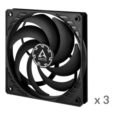 ARCTIC 120x120x15mm P12 SLIM PWM PST 3pcs Value Pack