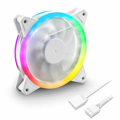Sharkoon 120x120x25mm SHARK Blades PWM RGB white