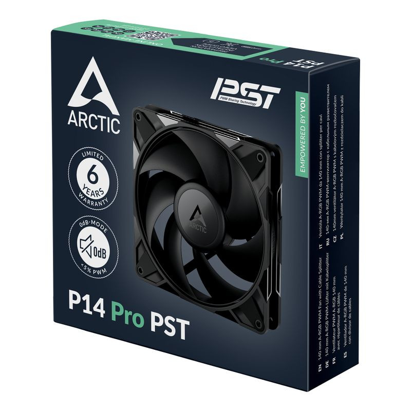 ARCTIC 140x140x27mm P14 Pro PST