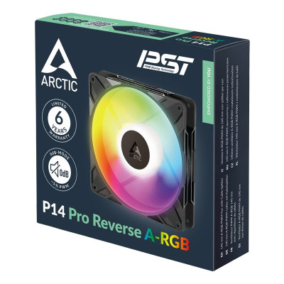 ARCTIC 140x140x27mm P14 Pro Reverse A-RGB