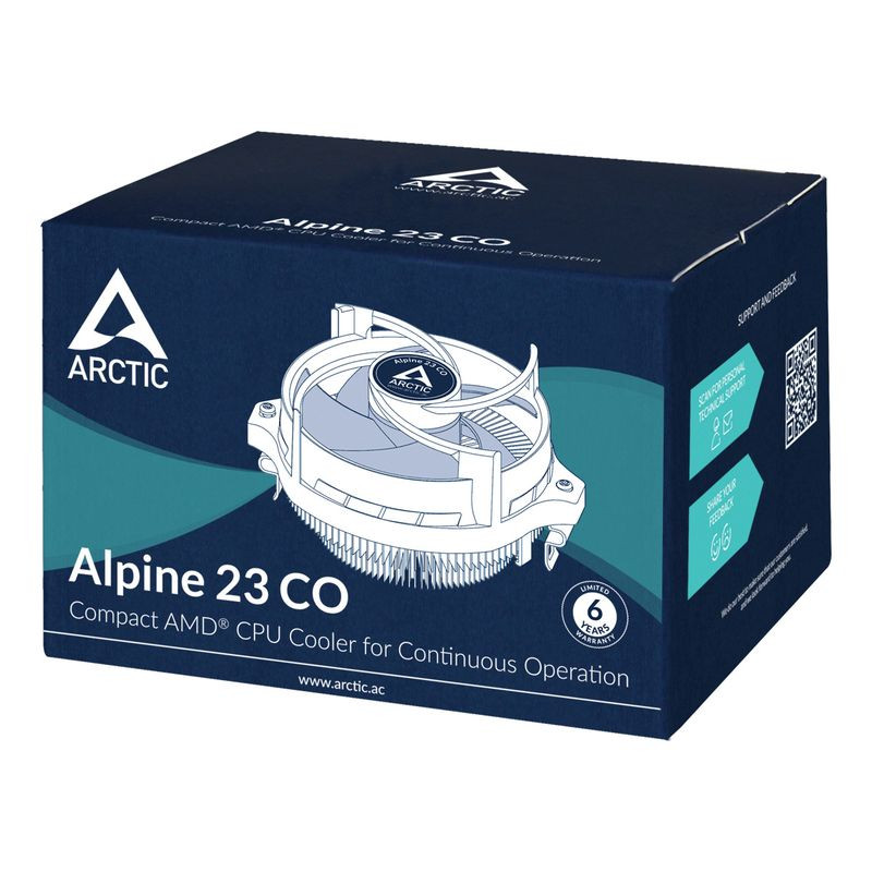 ARCTIC Alpine 23 CO AMD4/AMD3(+)/AMD2(+)/FM2/FM1
