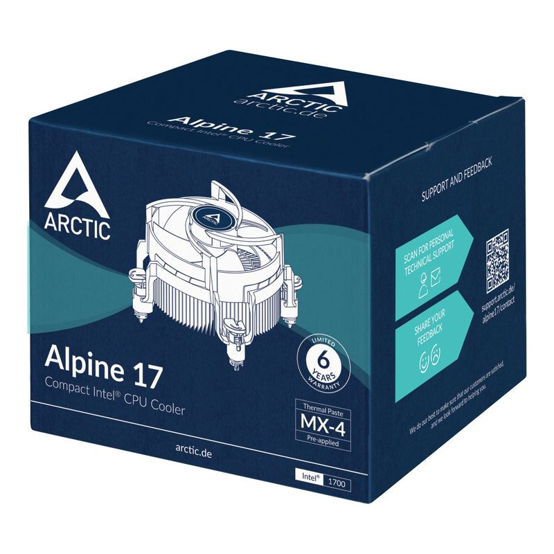 ARCTIC Alpine 17 / Intel 1700 - 95W