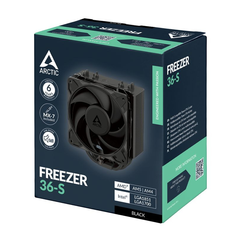 ARCTIC Freezer 36-S (Black)
