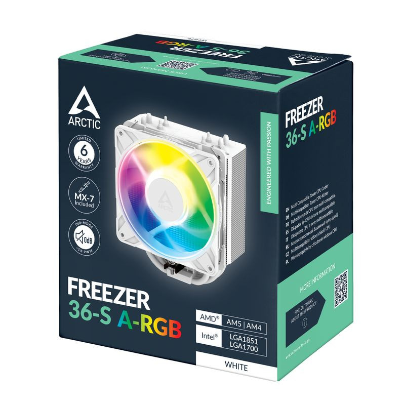 ARCTIC Freezer 36-S A-RGB (White)
