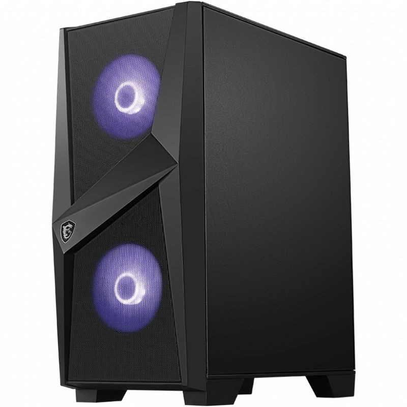 MSI Midi MAG Forge 100M (B/Tempered Glas/RGB Fan)
