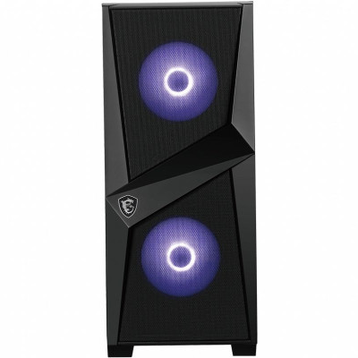 MSI Midi MAG Forge 100M (B/Tempered Glas/RGB Fan)