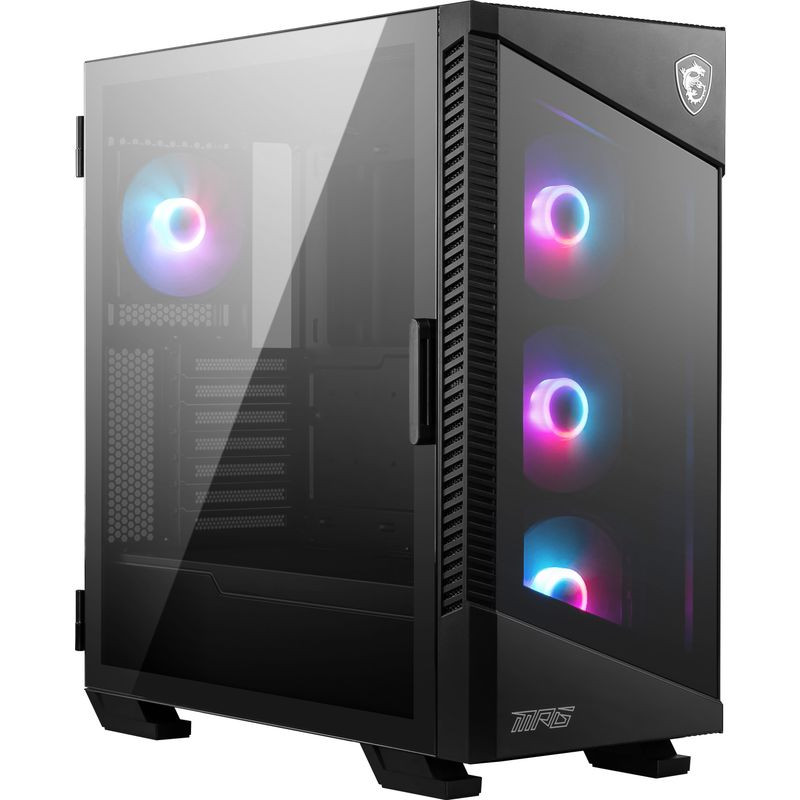 MSI Midi MPG VELOX 100R (B/Tempered Glas/System Fan)