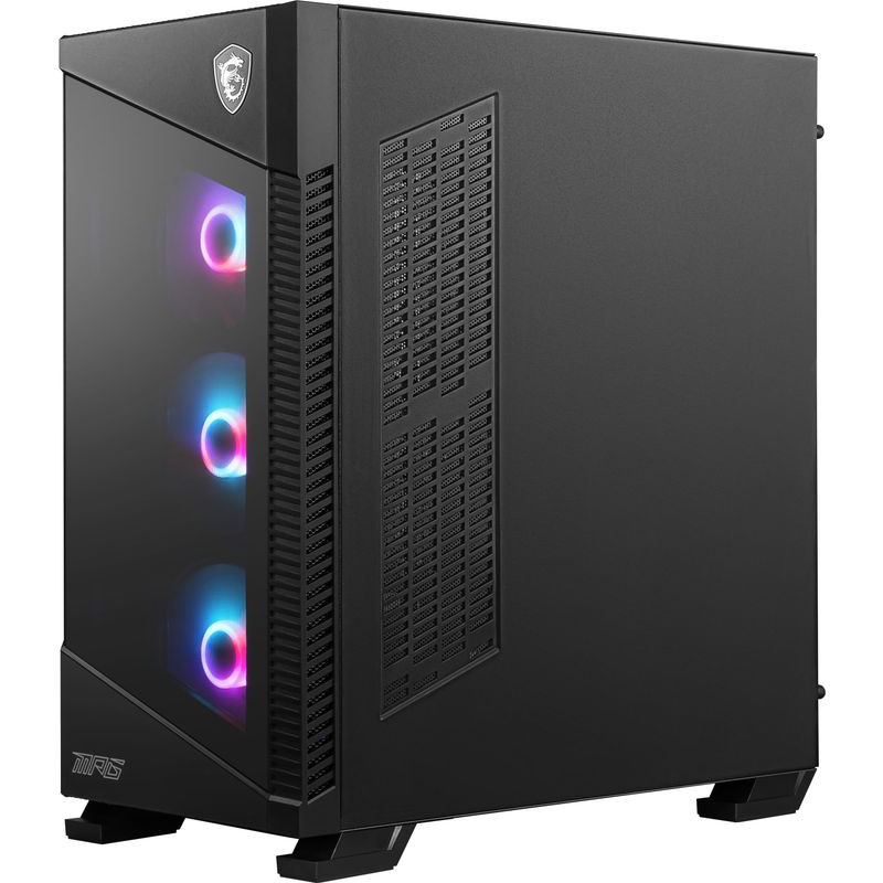 MSI Midi MPG VELOX 100R (B/Tempered Glas/System Fan)