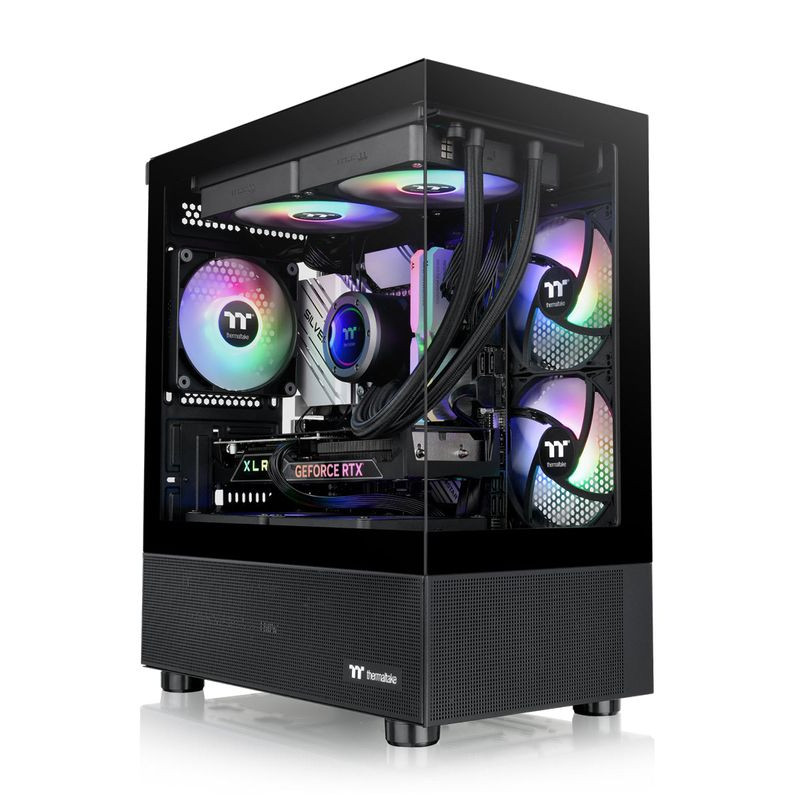 Thermaltake View 170 TG Midi Tower "ARGB" Black