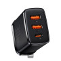 Baseus Compact Fast Charger 2U+C 30W UK Plug