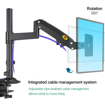 NBMounts H100 Single Monitor Mount