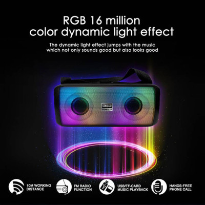 SonicGear SONICGO!3 RGB Portable Bluetooth Speaker