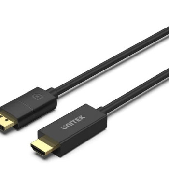 Unitek DisplayPort 1.2 to HDMI 4K Cable 1.8m