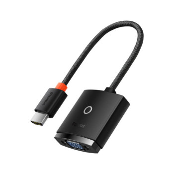 Baseus Lite Series Plug HDMI to VGA Adapter Black