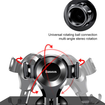 Baseus SUYL-XP0S Gravity Car Mount Black