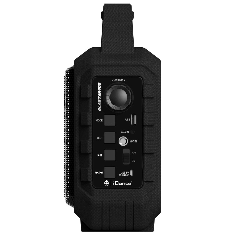 iDance Blaster 400 Portable Speaker with LED (1x Microphone)